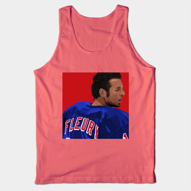 Theo Fleury Tank Top by Carl Cordes